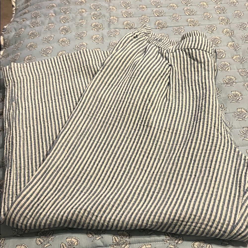 Womens aerie striped pants size xl